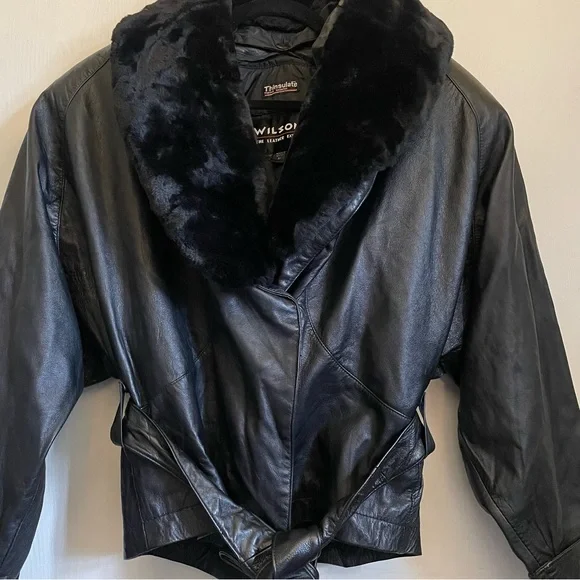Wilson’s Thinsulated Crop Leather Jacket